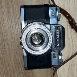 Zeiss Ikon Contaflex Camera With Carrying Case