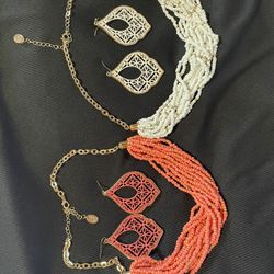 Beaded Necklace & Earring Sets 