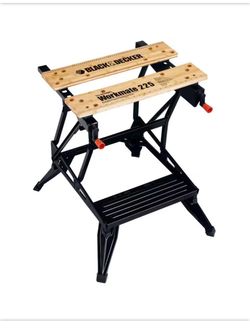 BRAND NEW IN BOX Shop BLACK+DECKER Workmate 28.75 in. x 25.6 Folding Portable Sawhorse Workbench and Vise