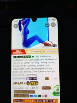 Tanning Led lighting system
