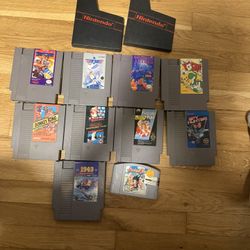 Vintage Nintendo Games 