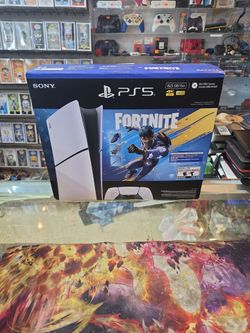 Sony PlayStation 5 Digital Edition Console Slim 825GB -Fortnite Flowering Bundle