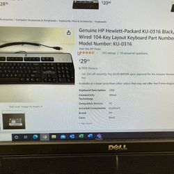 HP Keyboard KU-0316