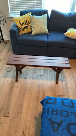 Small Wooden Bench
