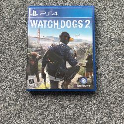watch dogs ps4 disc 