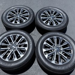 (4) 20” Toyota Land Cruiser Wheels Tundra Sequoia Wheels Rines Rims And Tires 