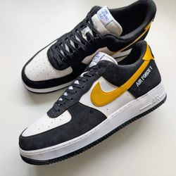 Nike Air Force 1 Low 07 LV8 Athletic Club Black Dark Sulfur (16)