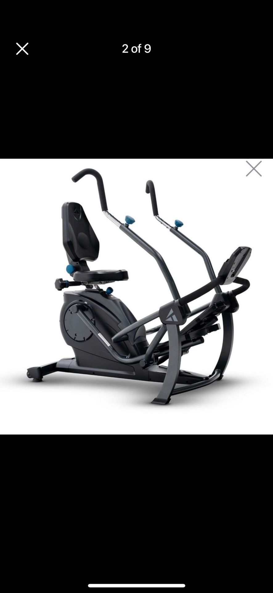 Teeter FreeStep Recumbent Cross Trainer And Elliptical 