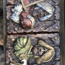 Vintage Porcelain Spanish Conquistadors