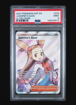 2024 Pokemon SSP EN Jasmines Gaze #233 Ultra Rare PSA 9