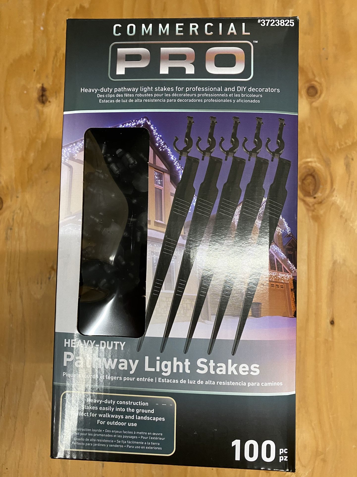 Commercial Pro 9” Pathway Lawn Stakes (100 Count)