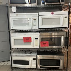 Over stove Microwaves 