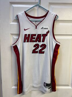 Nike Miami Heat Jimmy Butler Singman white jersey men XL