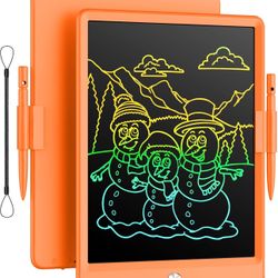 LCD Writing Tablet for Kids, 10 Inch Colorful Drawing Tablet Doodle Board, Learning &Educational Toys for 3 4 5 6 7 8 Years Old Girls Boys Birthday
