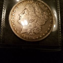 1896o morgan silver dollar