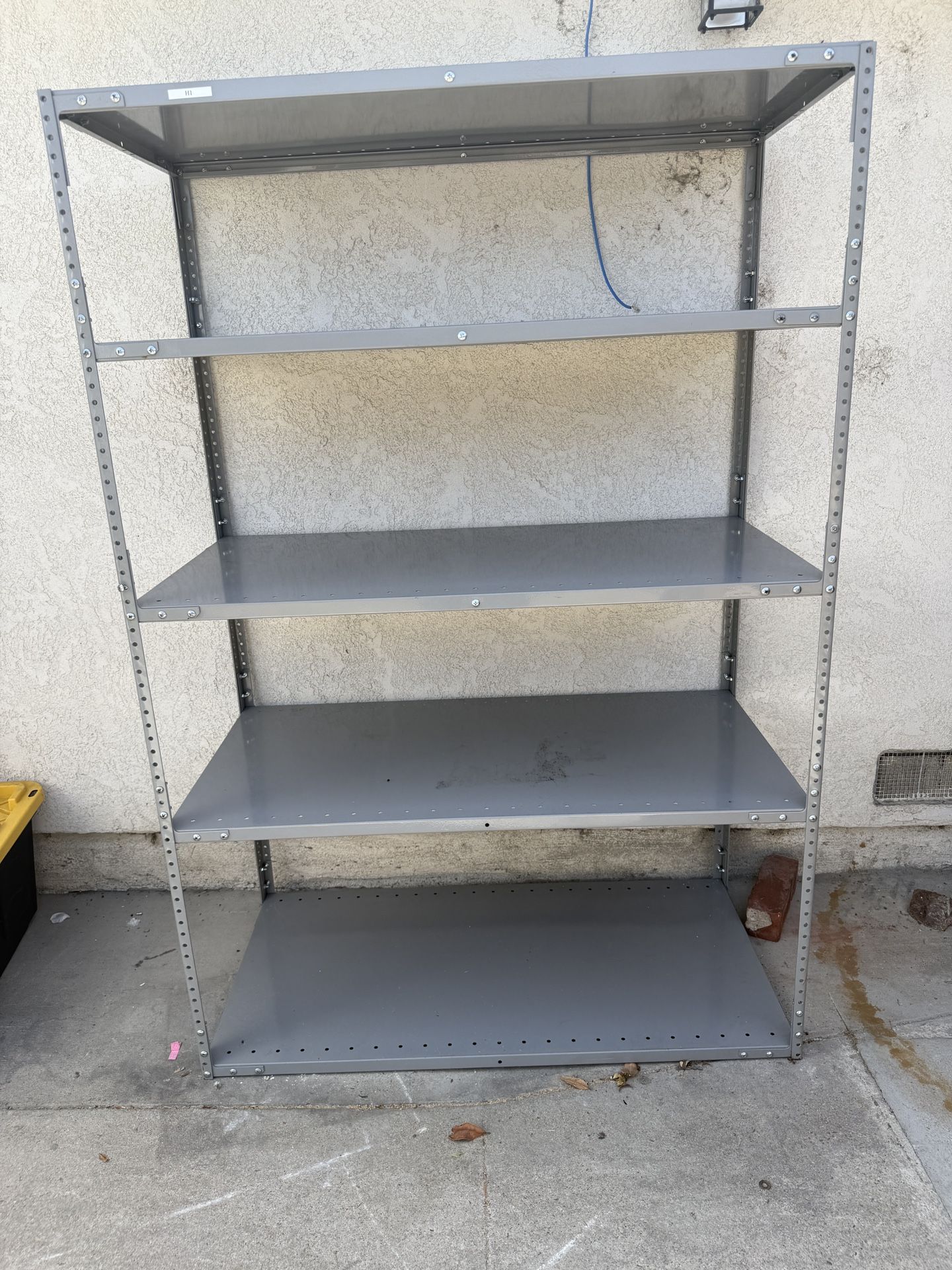 Heavy-Duty 5-Tier Metal Shelving Unit – Garage / Warehouse Storage