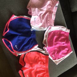 Girls Nike Dry Fit Shorts Size 6- Brand New