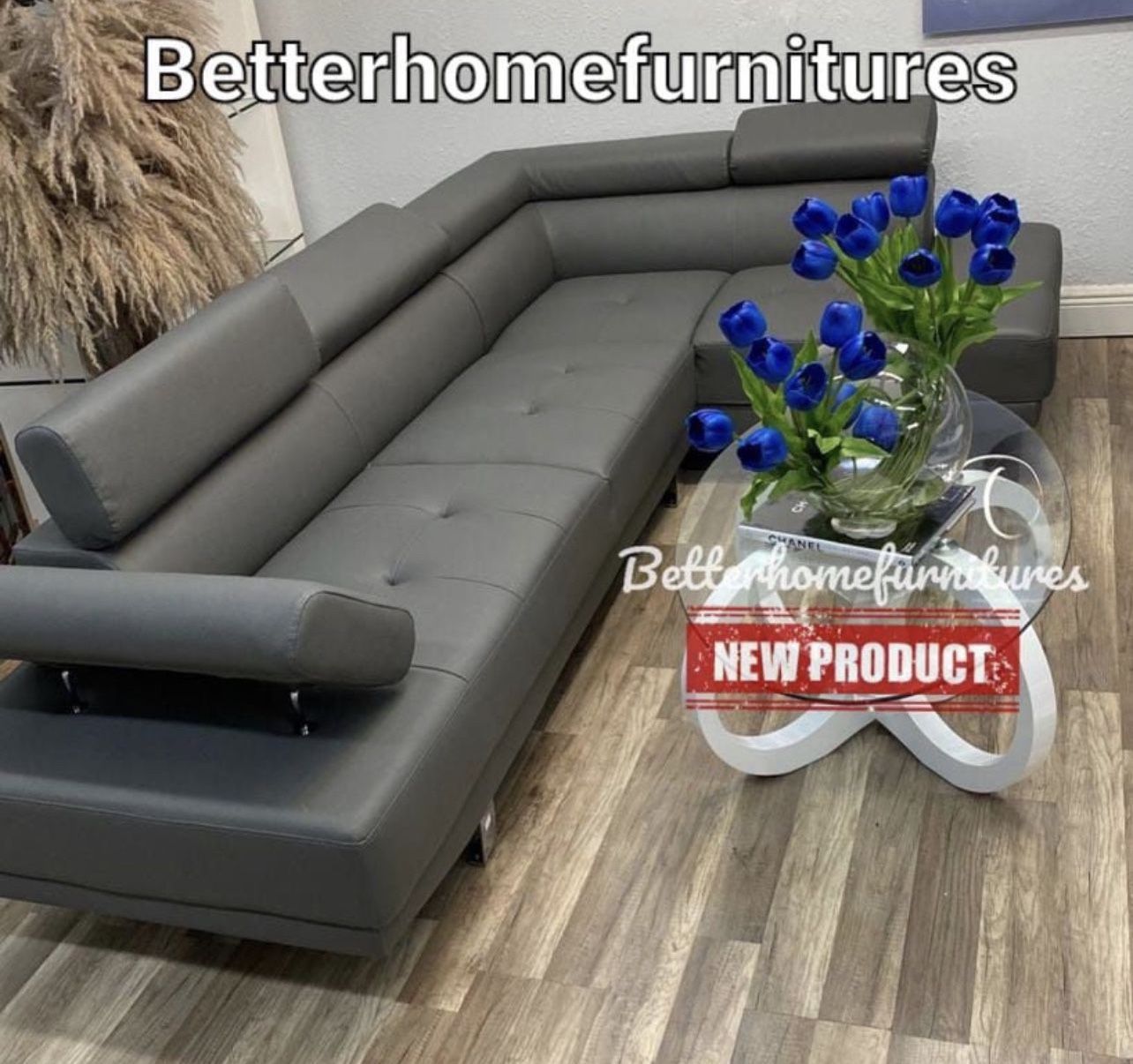 New Sectionals-Sofas. $0 interest Finance Available- SHOP NOW PAY LATER.   