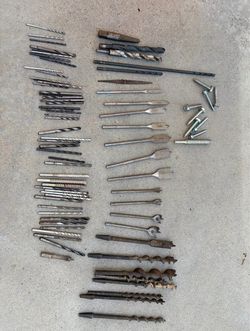 Large Mixed Drill Bit Set Lot