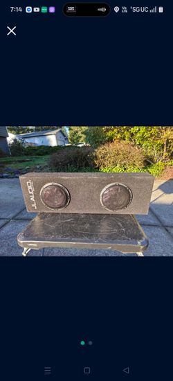 JL Audio Slim Subwoofers In Ported Box