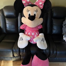 Minnie Mouse 60" Plush Huge BRAND NEW