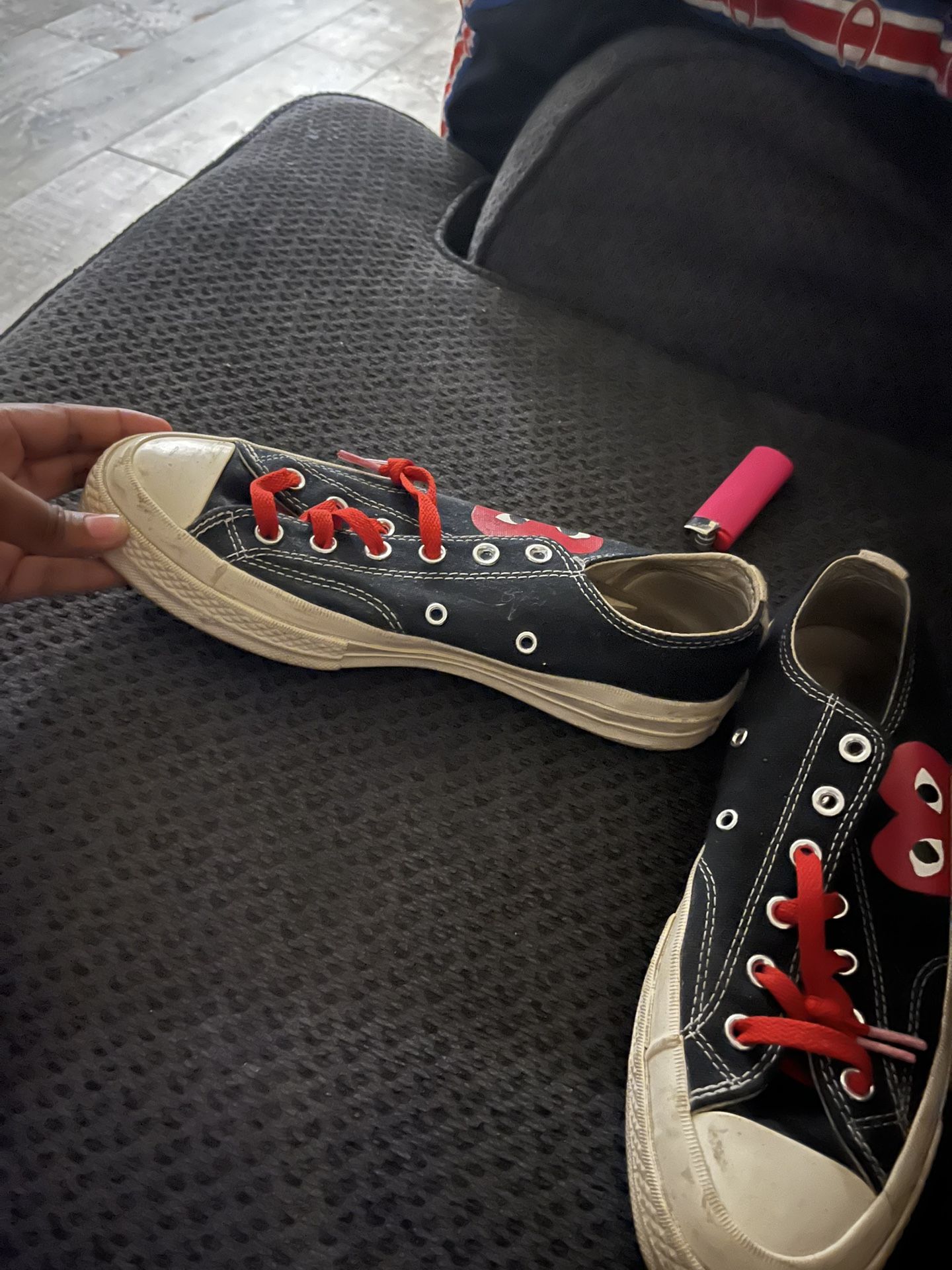 SIZE 8 CONVERSE PLAYS