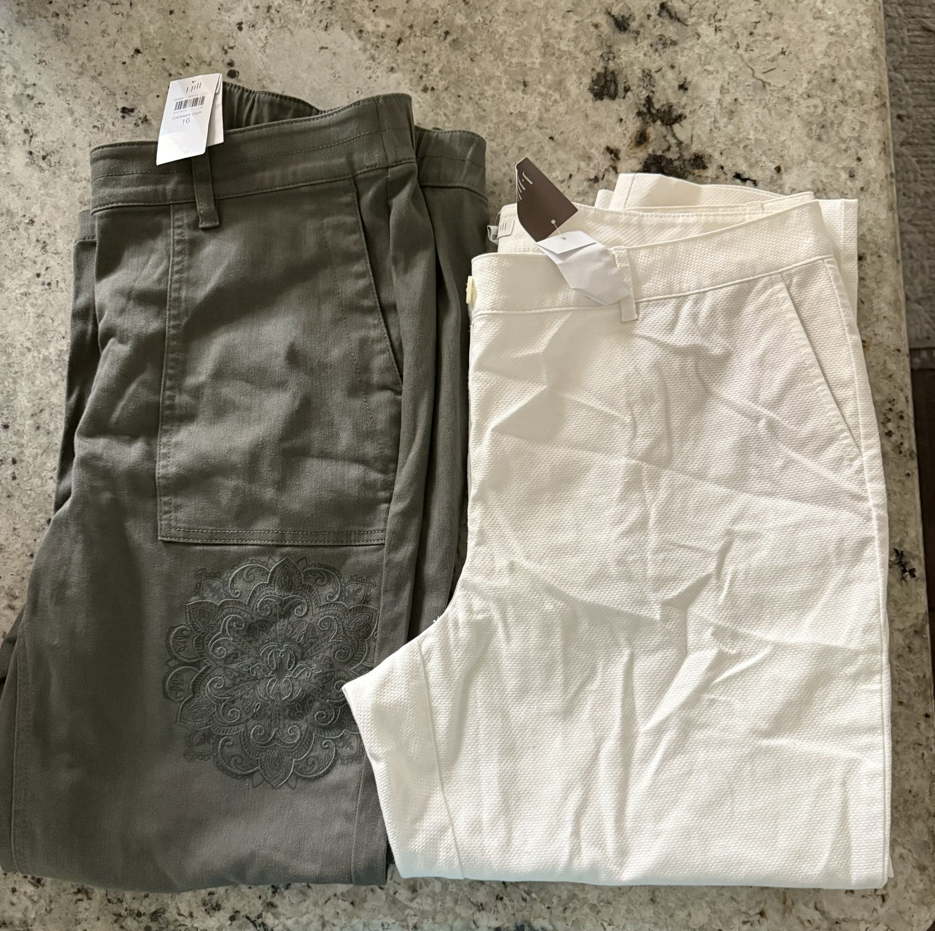 2 Pair J Jill Pants