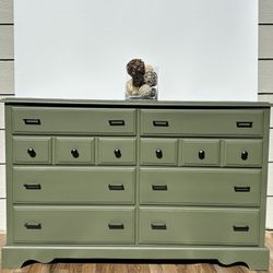 Stunning Refinished 8 Drawer Dresser