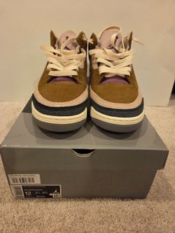 Air Jordan 3 Retro SE, Archaeo Brown/Dk Smoke Grey, Size 12