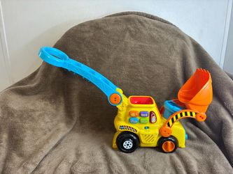 Vtech push and pop bulldozer