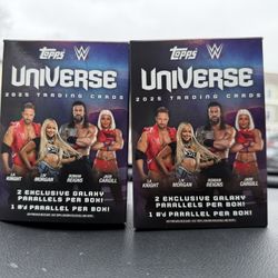 Topps WWE Universe Opened Plus Slap Bands