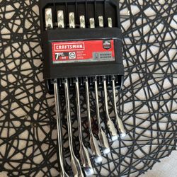 CRAFTSMAN 7 -Piece Set Standard (SAE) Ratchet  wrench 