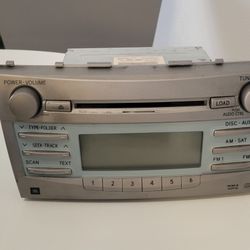 2007-2011 TOYOTA CAMRY JBL RDS Radio 6 Disc Changer MP3 Player STEREO RECEIVER UNIT