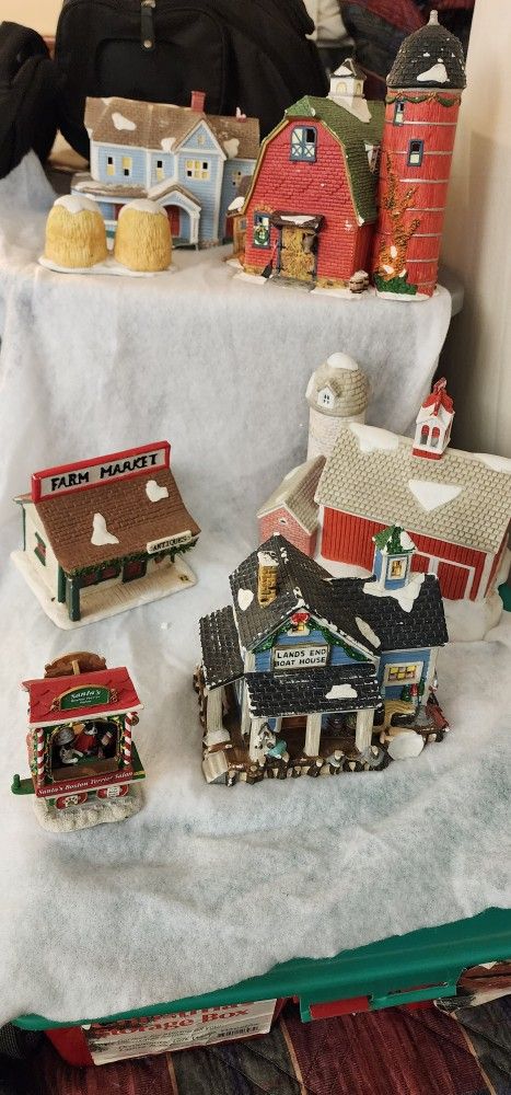 Asst. Christmas Village