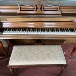 FREE Knabe Upright Piano – Early American Style (Must Arrange Movers)