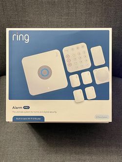 New Ring Alarm Pro, 8-Piece Kit, built-in eero Wi-Fi 6 router