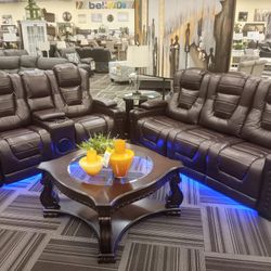 2pc Power Living Room Set 