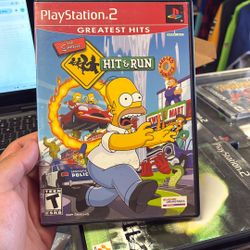 Simpson Hit And Run Ps2 
