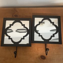 Hanging Small Mirrors And Small Trunk