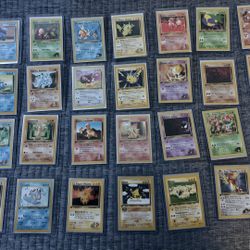 Pokemon First Edition Cards