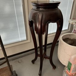 Wooden Pedestal