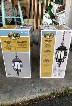 Hampton Bay Exterior hanging lantern