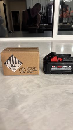 Milwaukee battery new