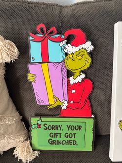 The grinch Christmas decor