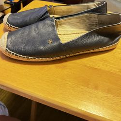 Michael Kors Blue Flats Minimalist Loafers