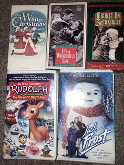 Christmas VHS tapes