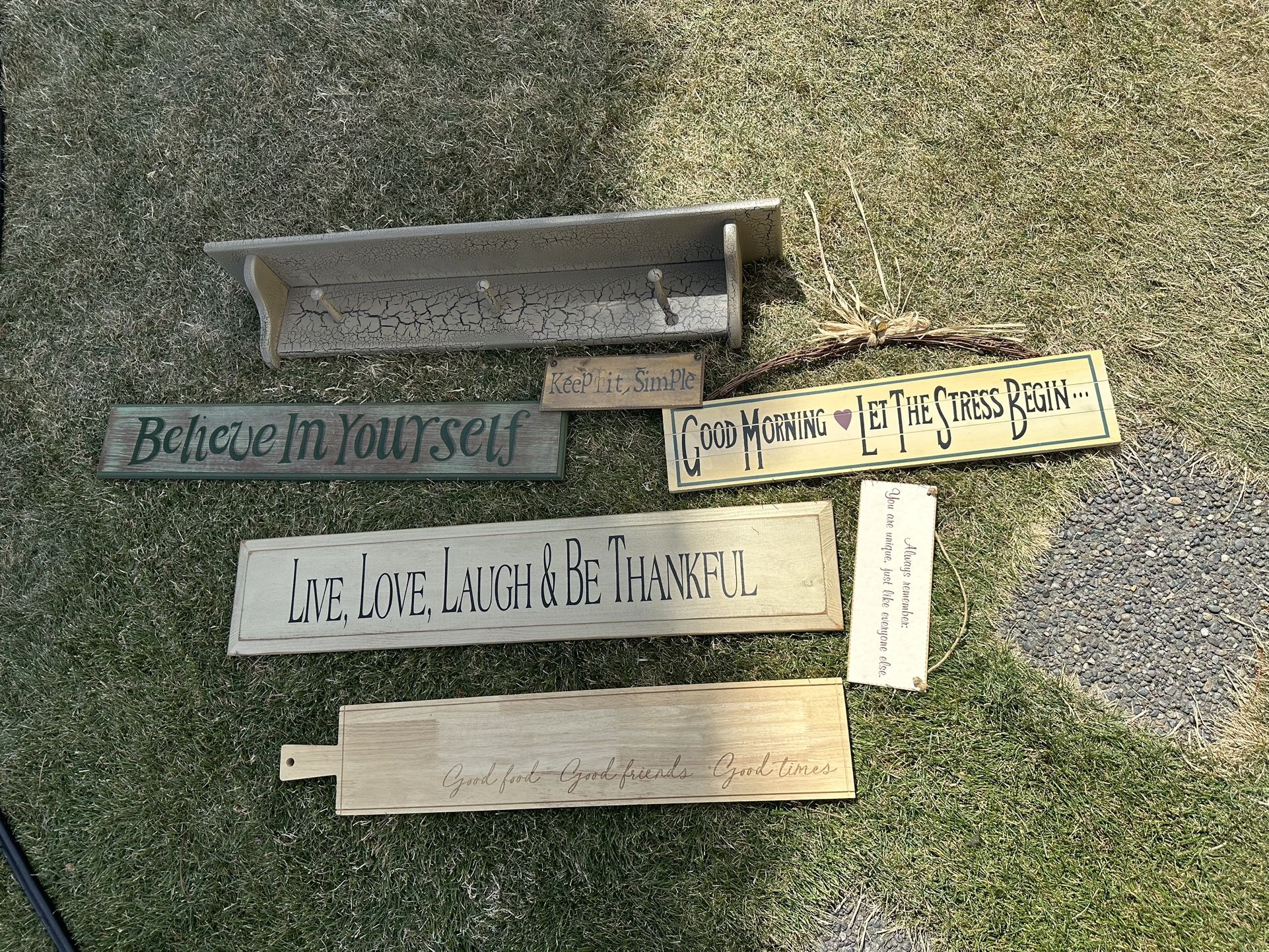 Wooden Signs