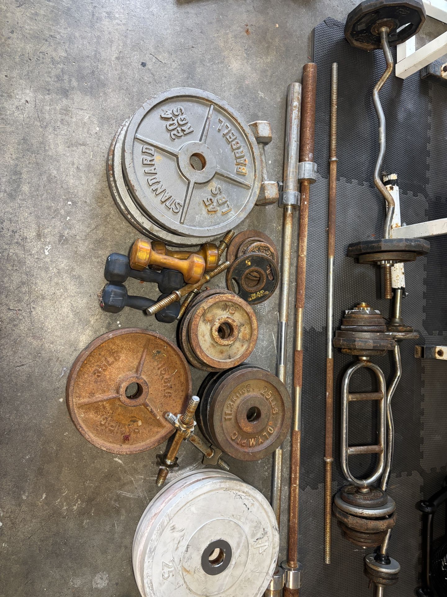 Weights And Bars(Message Me For More Details)