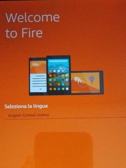 Amazon Fire Tablet & Charging Stand