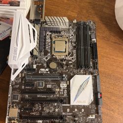 Asus z-170A  with i5 6600k and fan OBO